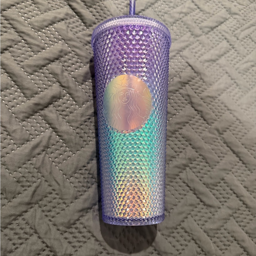 Starbucks Holographic Purple Tumbler